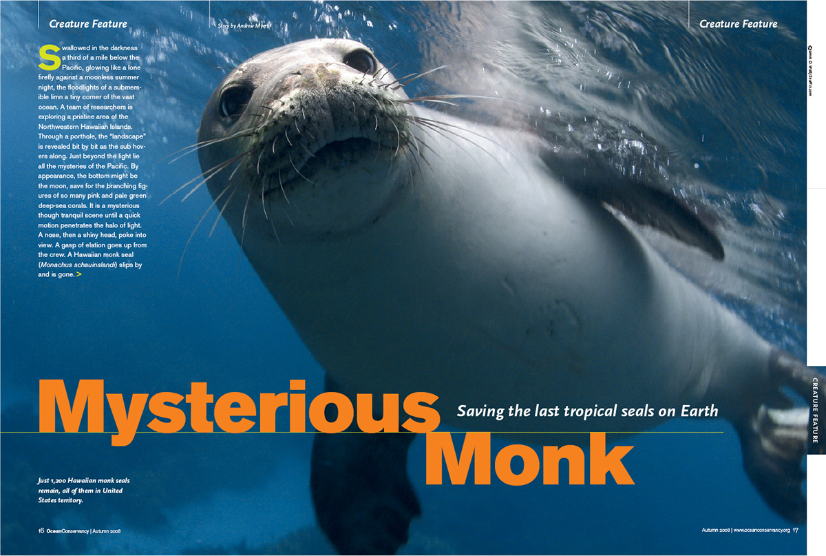 Ocean Conservancy magazine print publication