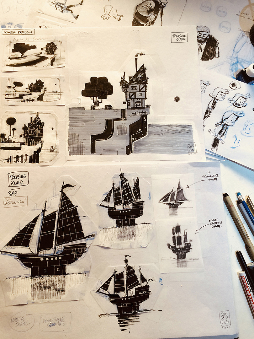 animation  books feature ILLUSTRATION  pirates shortfilm tvshow characterdesign conceptart