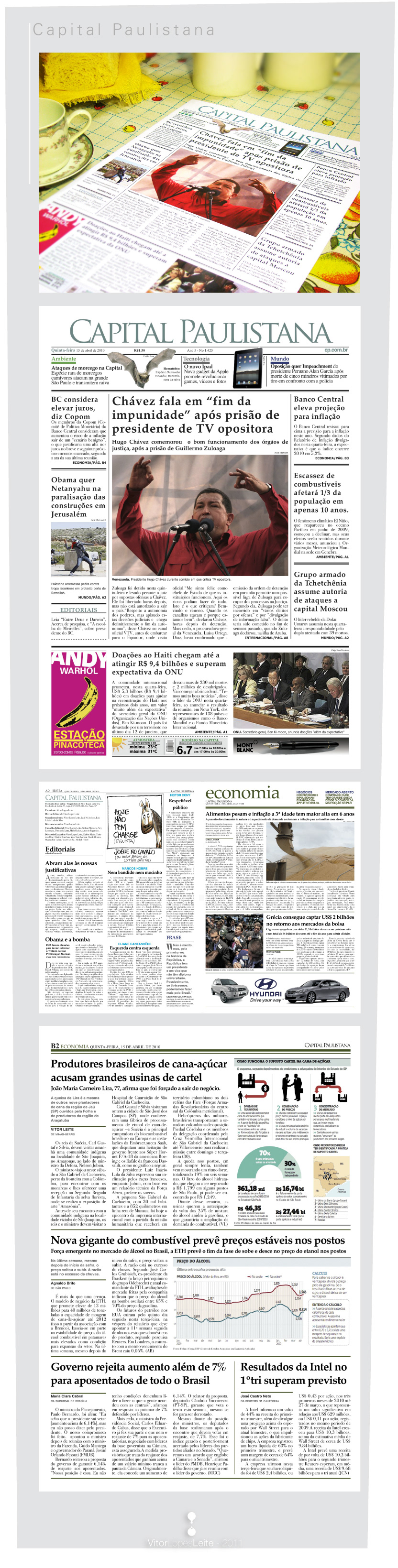jornal newspaper capital paulsitana manchete morcego editorial formador de opnião