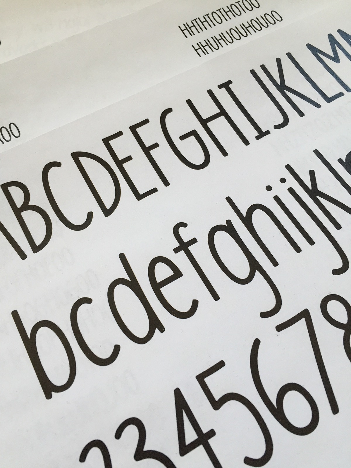 Typeface font