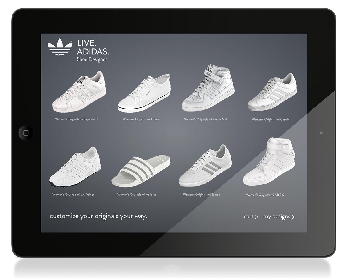 Ass Onbeleefd Anekdote Live. Adidas. Shoe Designer App on Behance