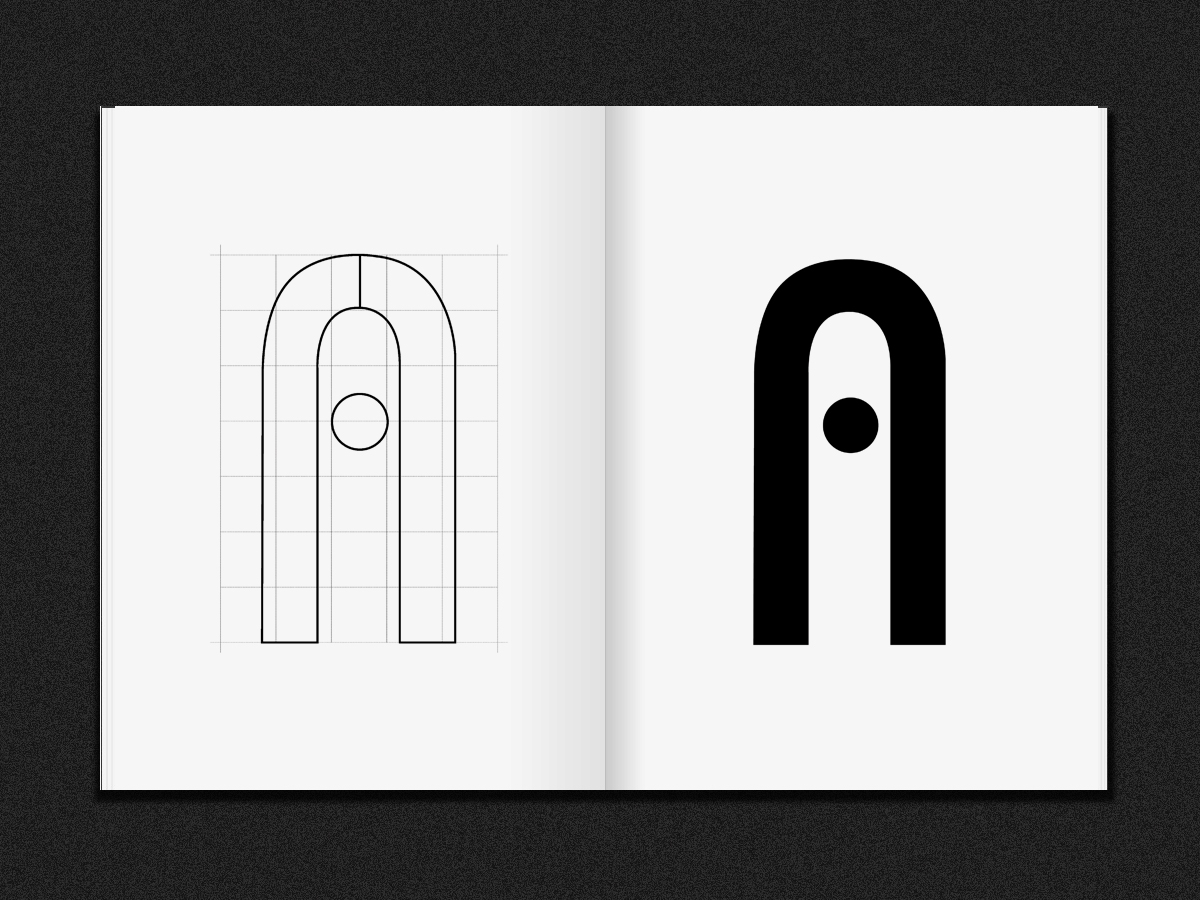 tipografia modular modulo diseño Tipos dirección de arte grafico reticula color letra familia Barbáltica