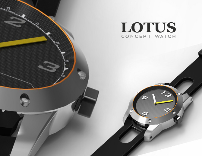 Accessory  automotive Lotus brand design