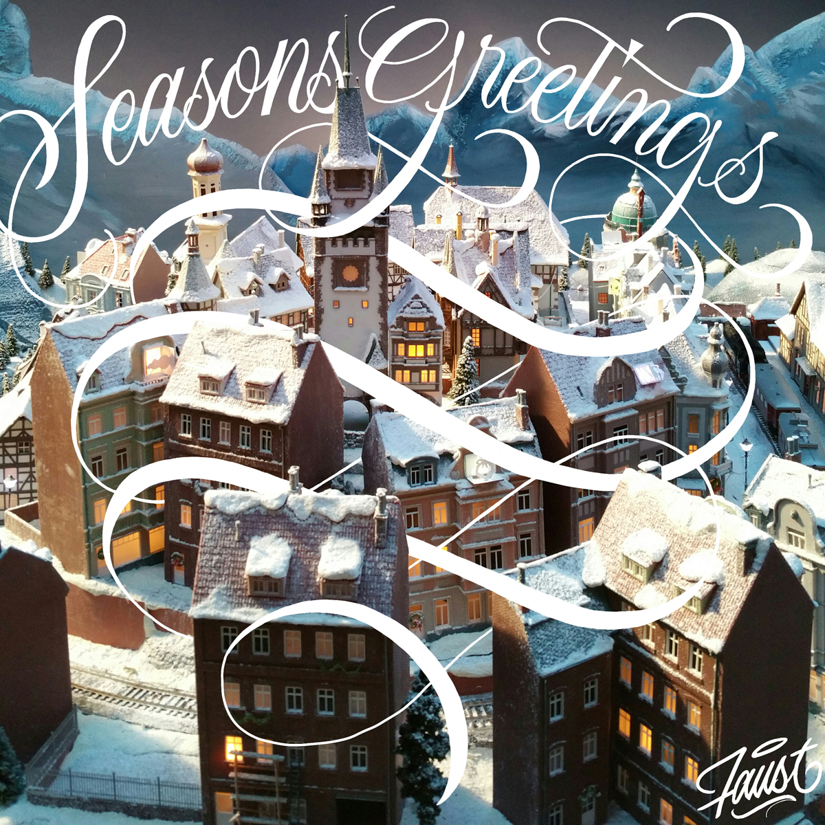seasons greetings Merry Christmas Faust