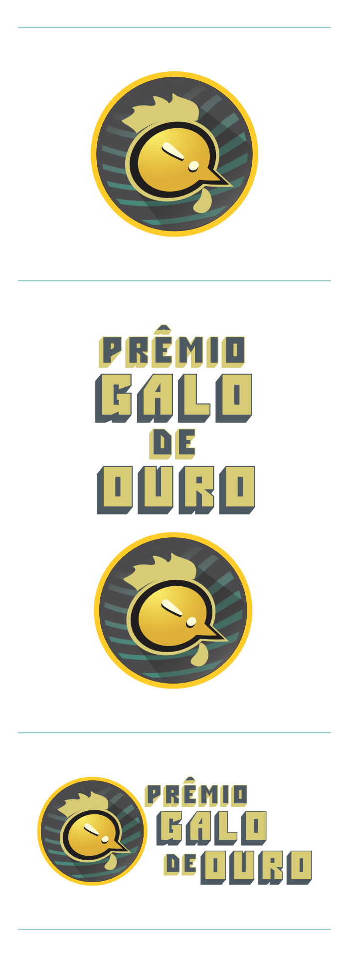 Concurso premio Galo de Ouro Nossa Cara unicid AUC agência universitária comunicação Logotipo logo identidade visual