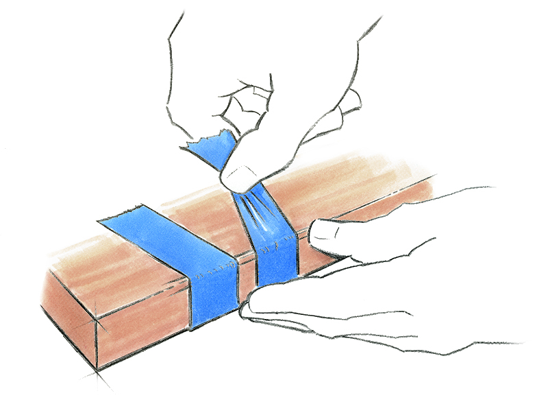 ILLUSTRATION  woodworking how-to