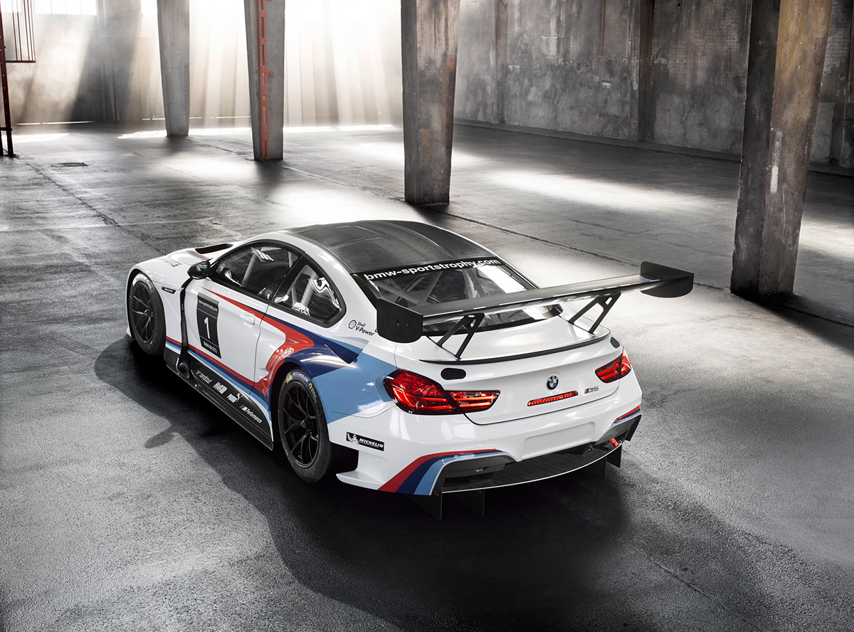 BMW Motorsports M6 GT3 motorsports CAR RACING Automotive illust