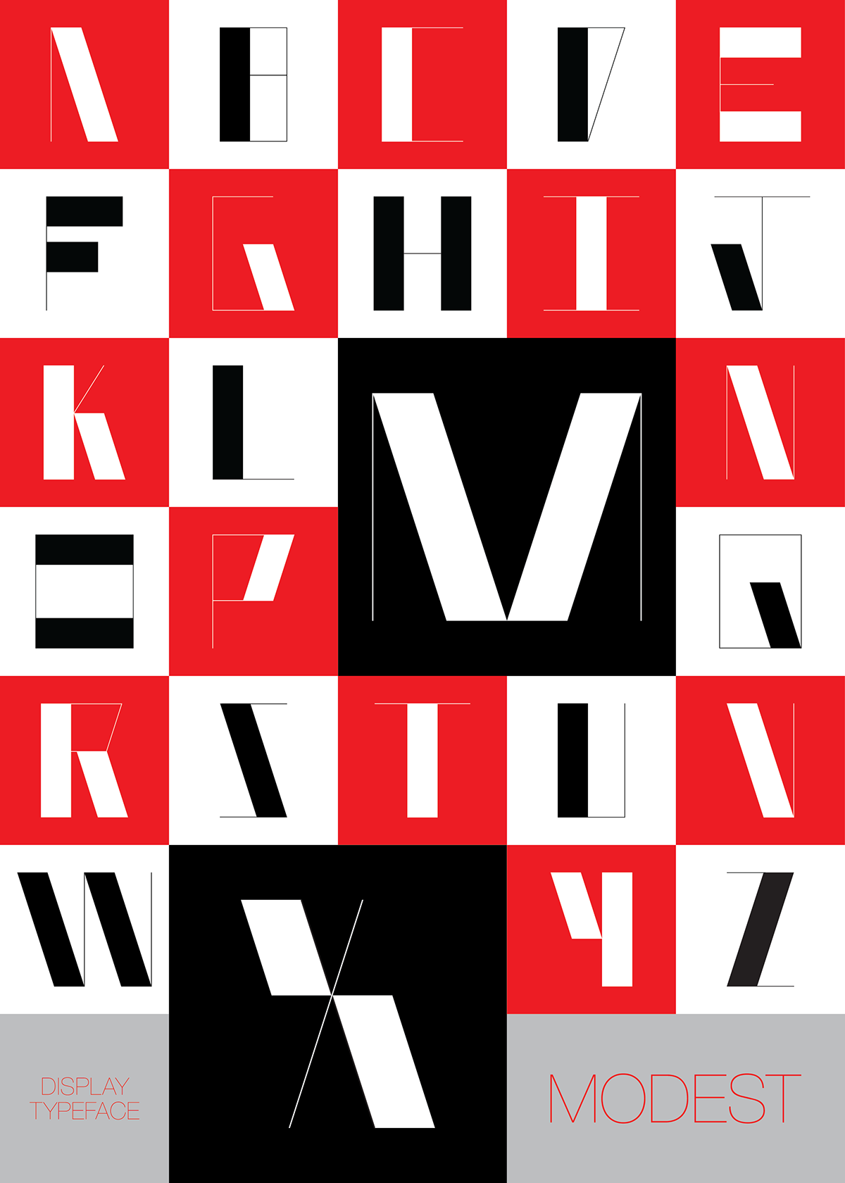 Display Typeface bespoke modern font free typography   experimental