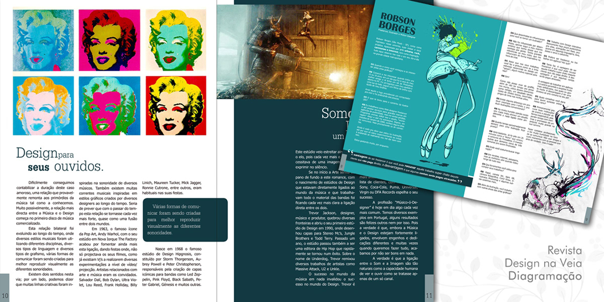 daielyn  nitchan design  editorial revista. magazine periodico grafico