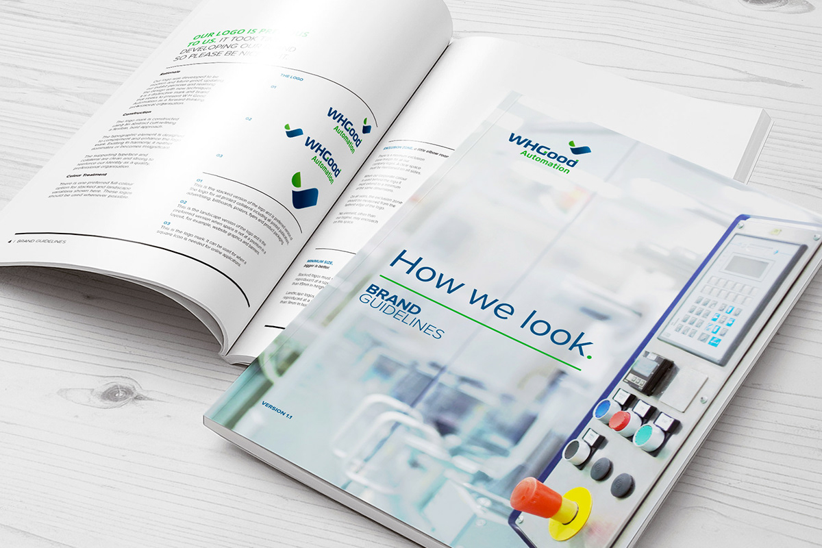 brand guidelines brochure design Company Brochure electrical industrial instrumentation instruments Powerpoint product brochure automation