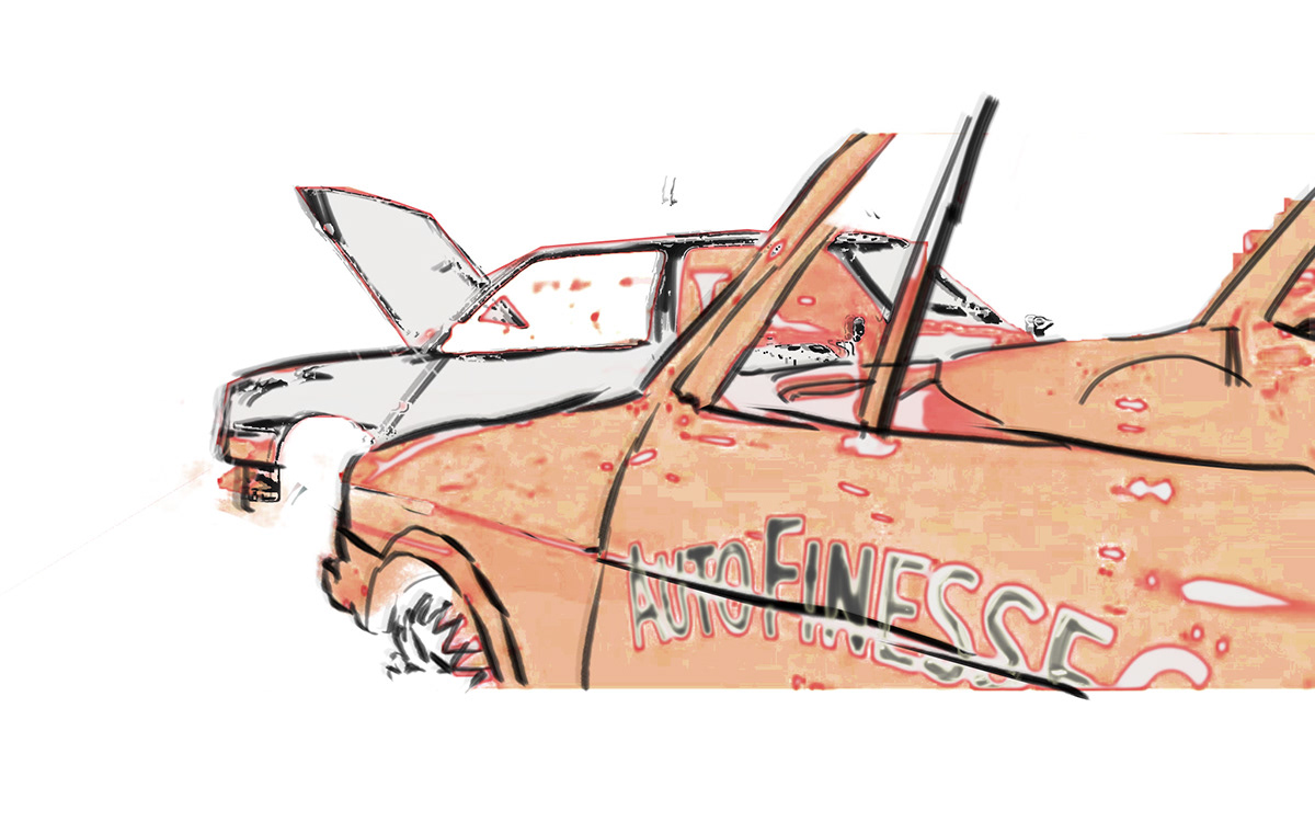 Cars storyboard