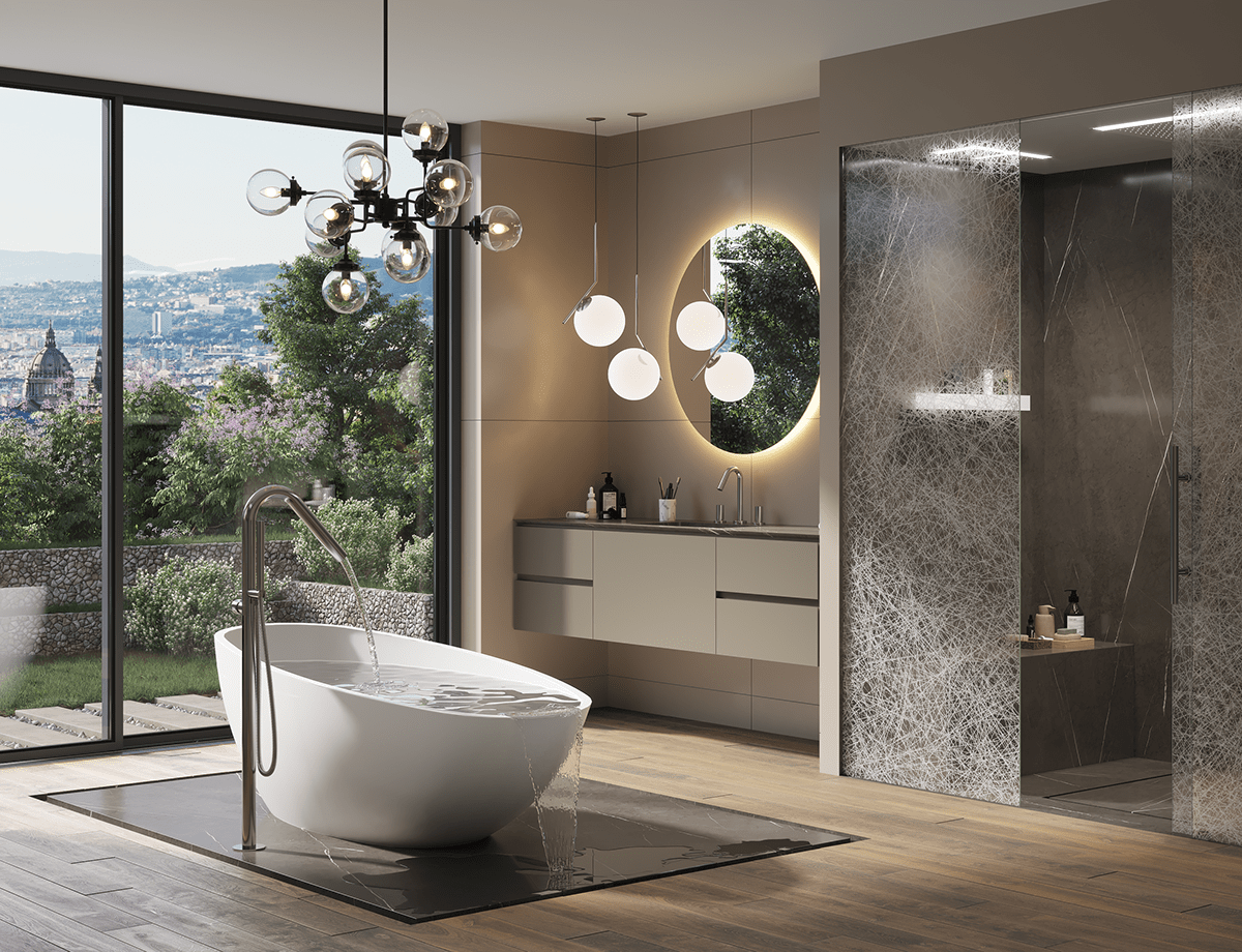 3D 3dsmax architecture archviz bathroom corona render  Interior Render Vizualization визуализация