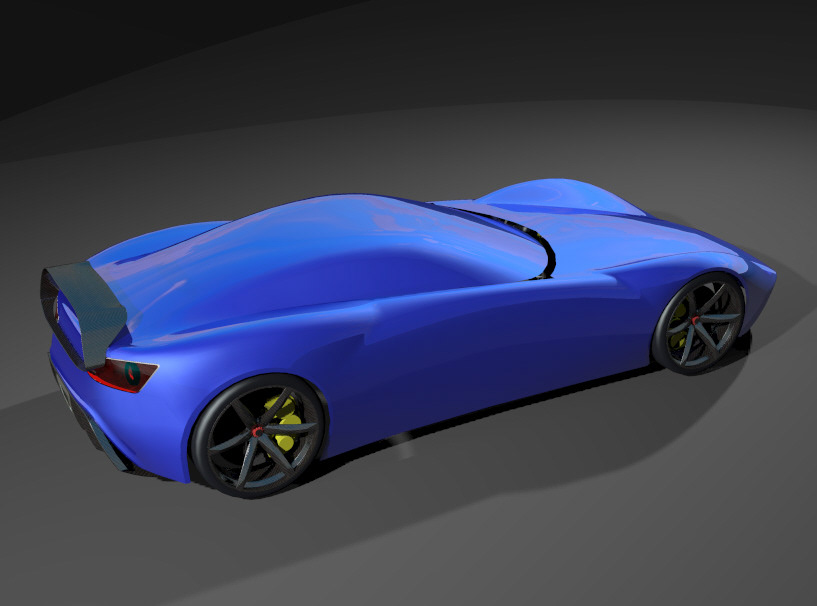 car design Rhinoceros Mockup 3D coupe