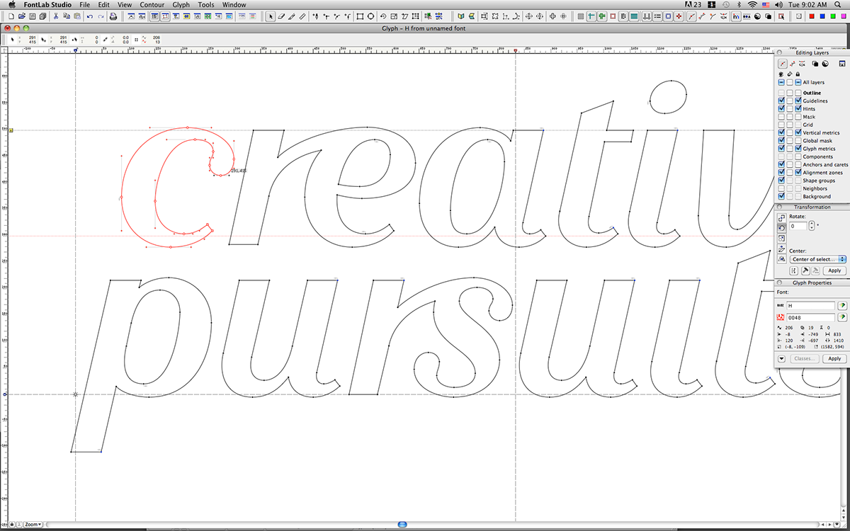 Adobe Portfolio logotype design