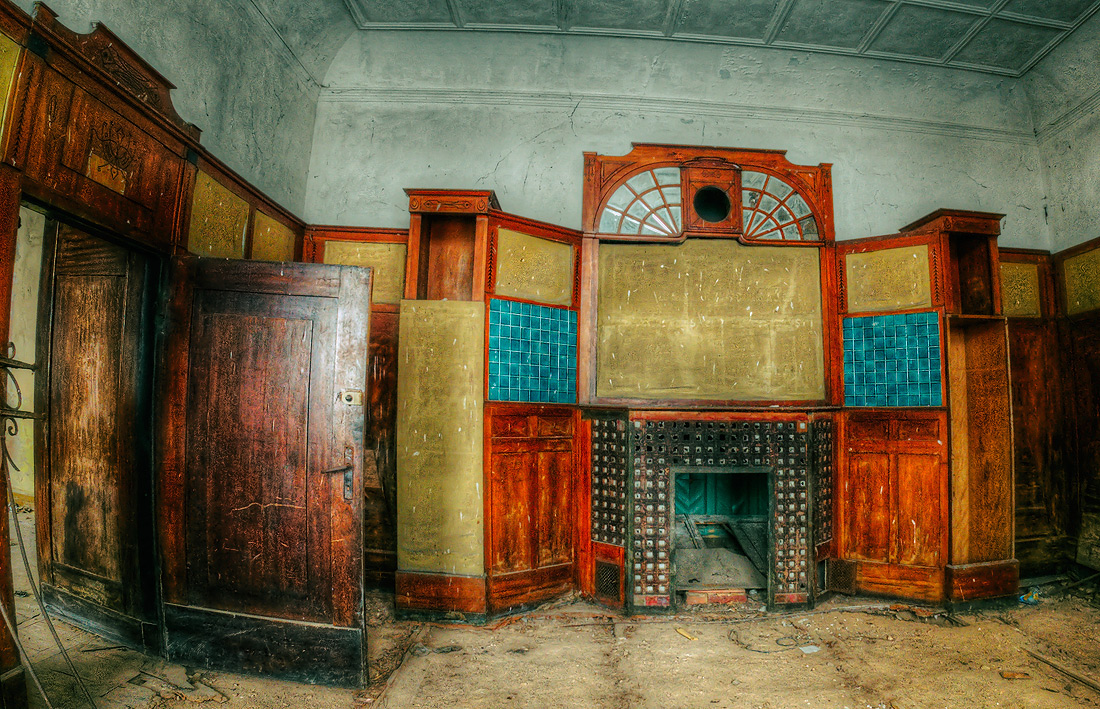 abandoned palace