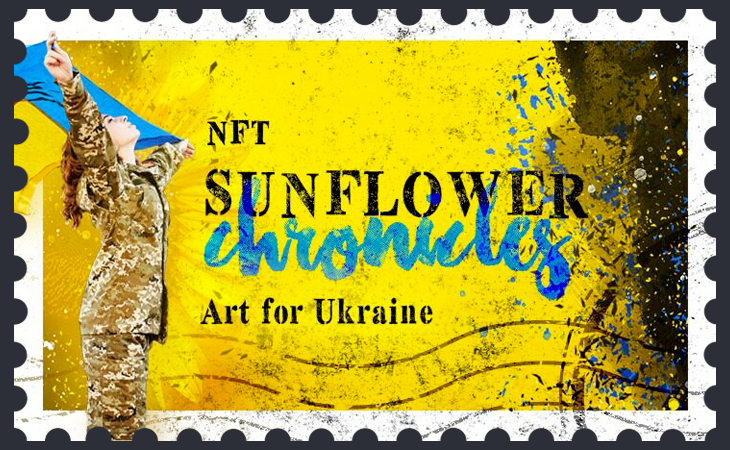 charity Collection cryptoart ILLUSTRATION  nft post Project stamp ukraine War