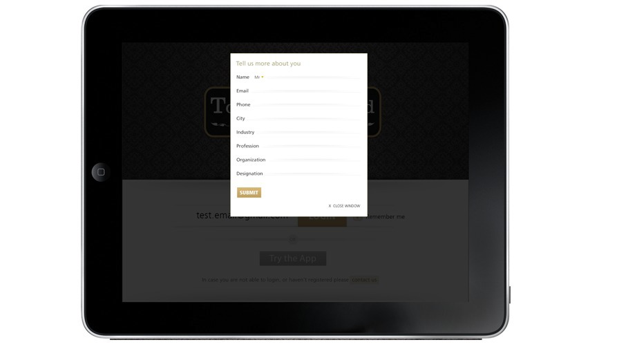 Kotak Wealth kotak banking tablet application app Graphs report iPad
