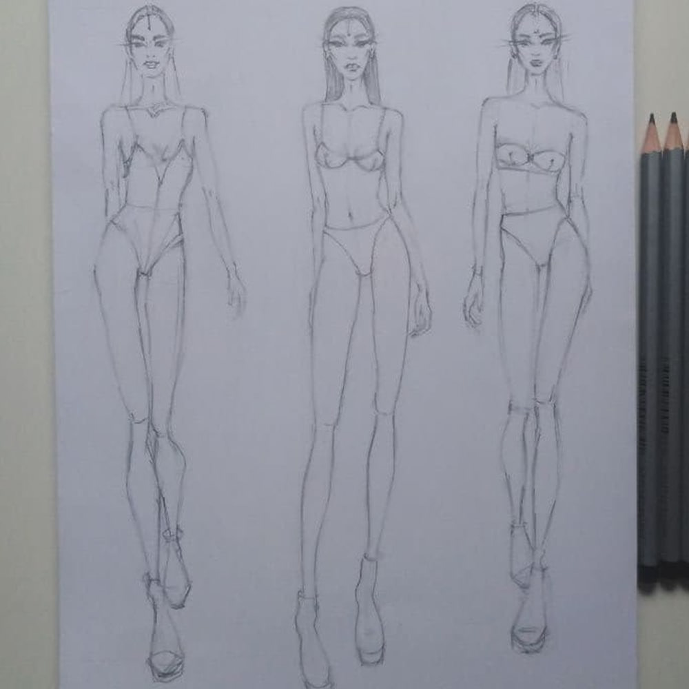 Fashion  fashion sketch