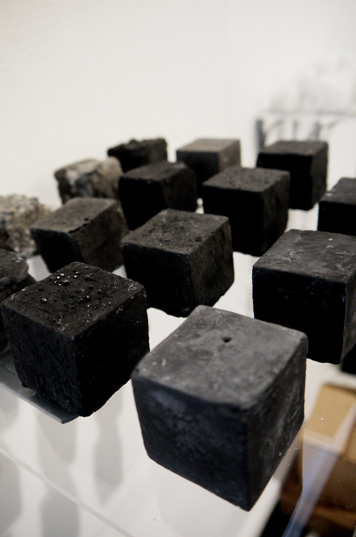 cube  material  wax  jesmonite  ceramic  Concrete  drawings  Casting