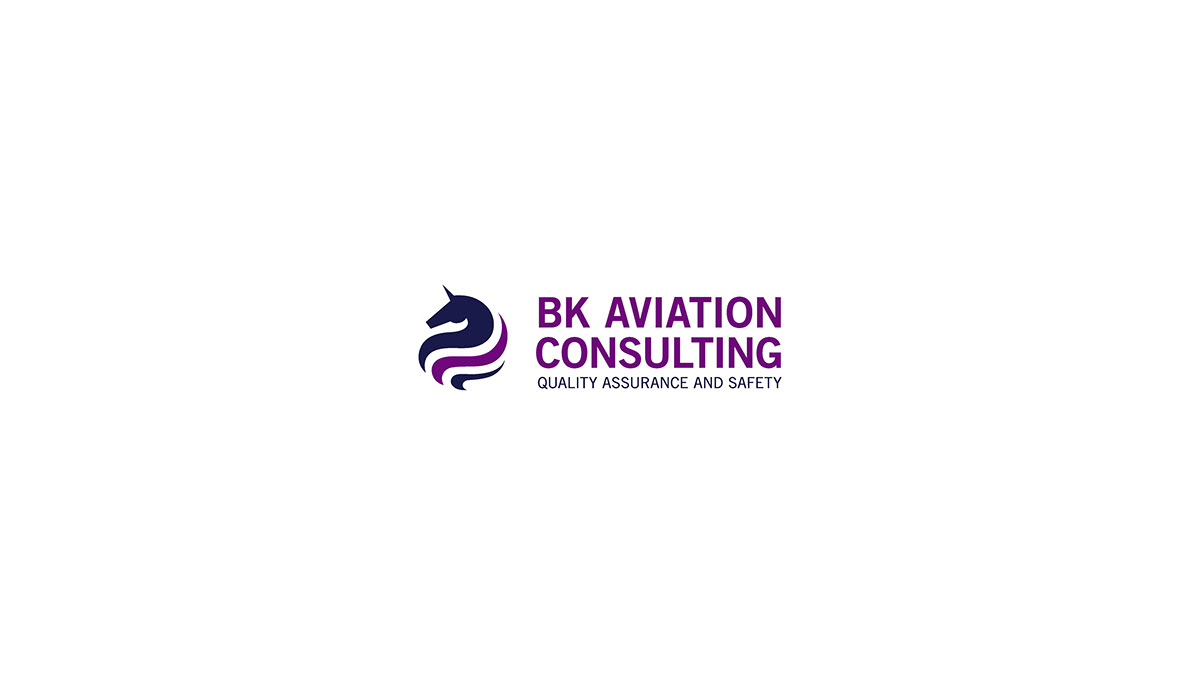 aviation aviation consulting Business card design Consulting email signature logo logo rebrand Logo redesign monogram logo unicorn