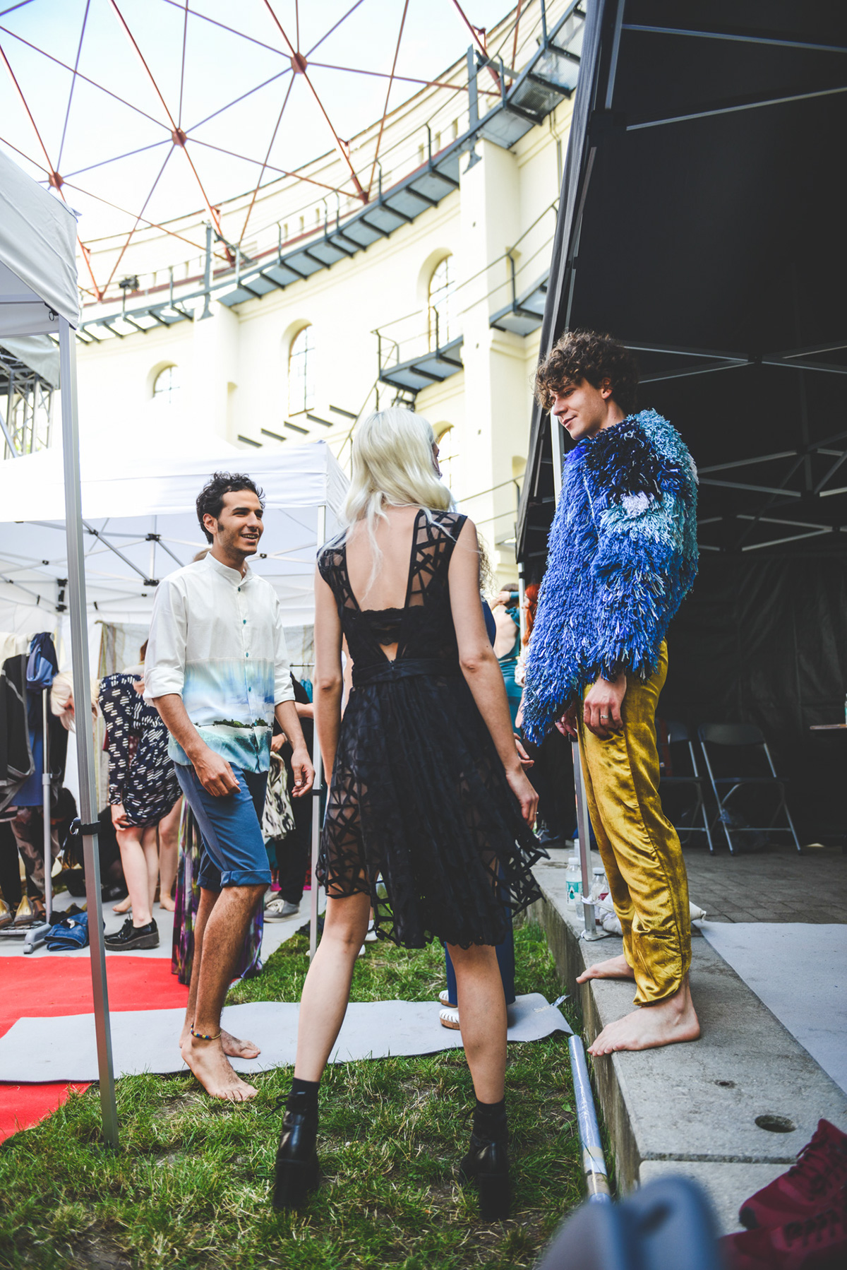 favourite leipzig design cloths fashionshow laufsteg model backstage catwalk