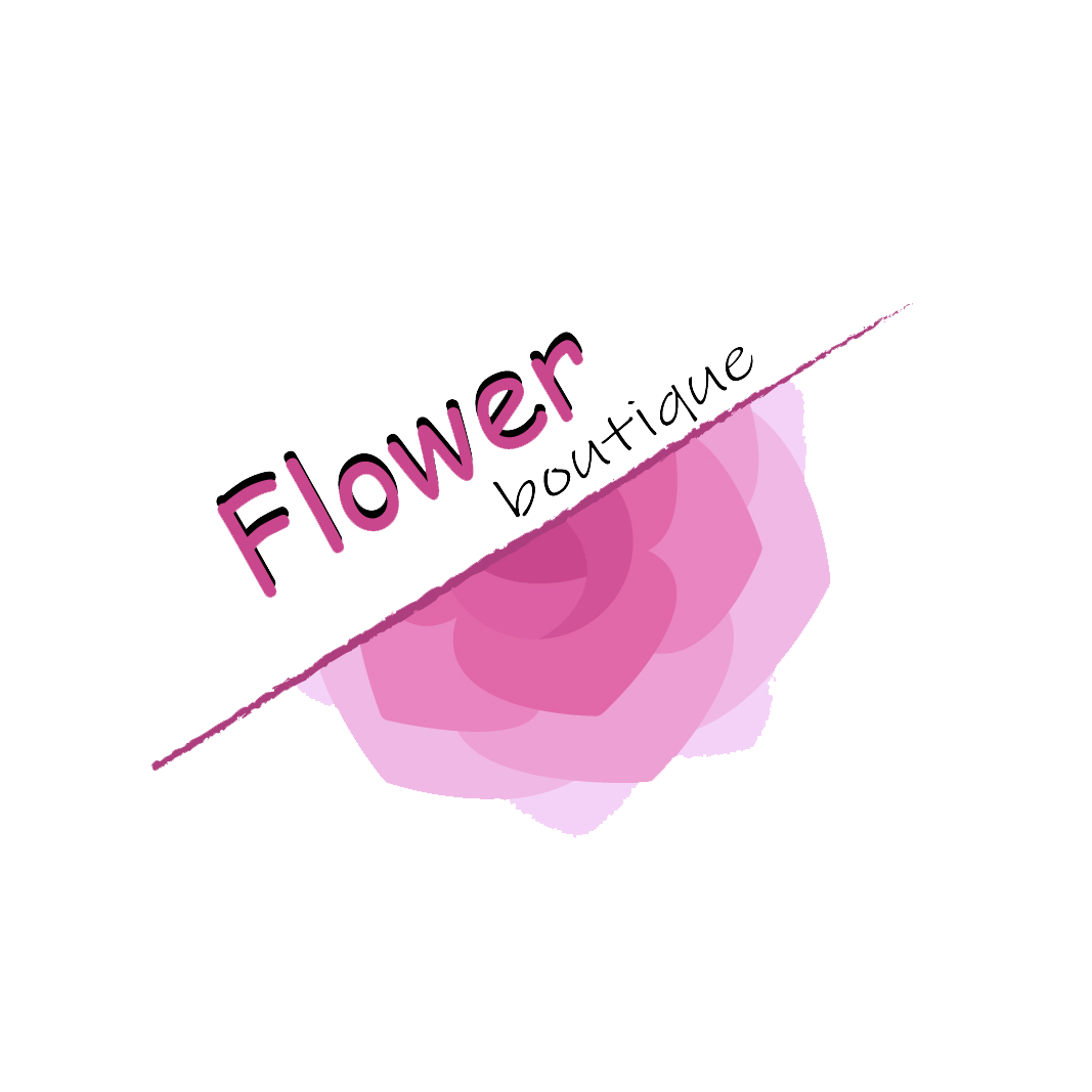 design logo Behance grafik tasarim logo tasarimi photoshop Illustrator InDesign flower flower boutique