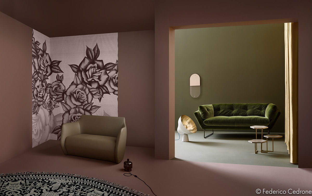 design magazine editorial milan Italy studio light concept Mini Living living room sofa