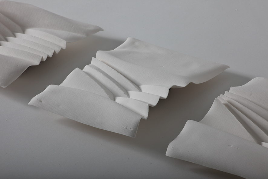 porcelain ceramic sculpture paper paperporcelain art