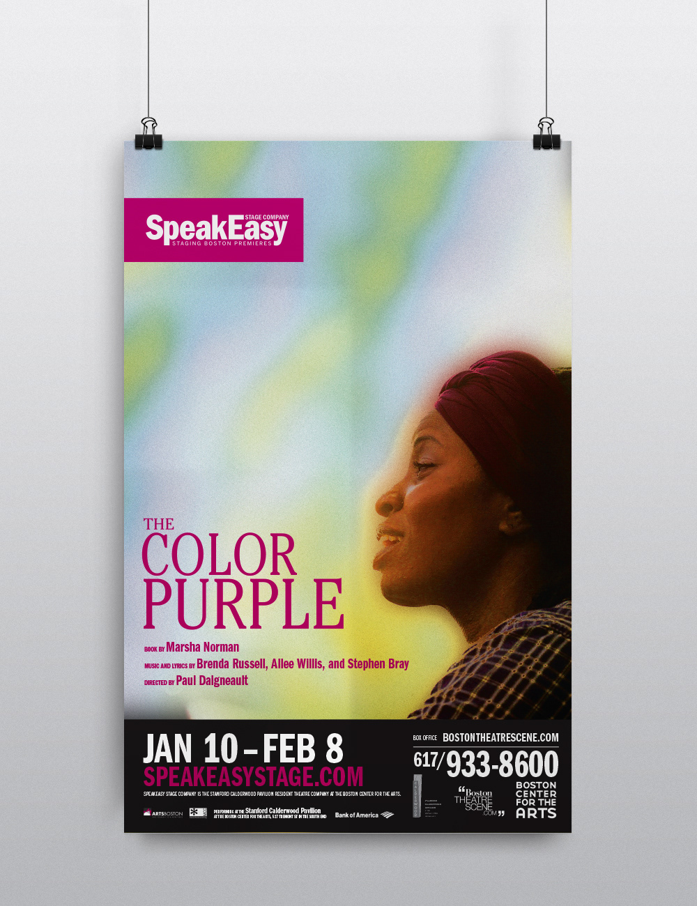 theatre poster boston carrie The Whale the color purple