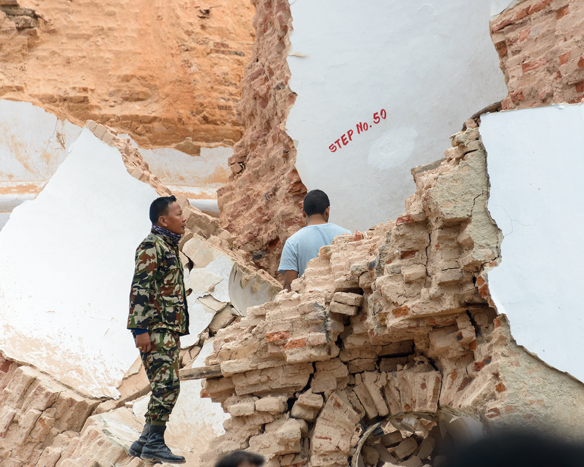 nepal earthquake photo asia disaster destruction
