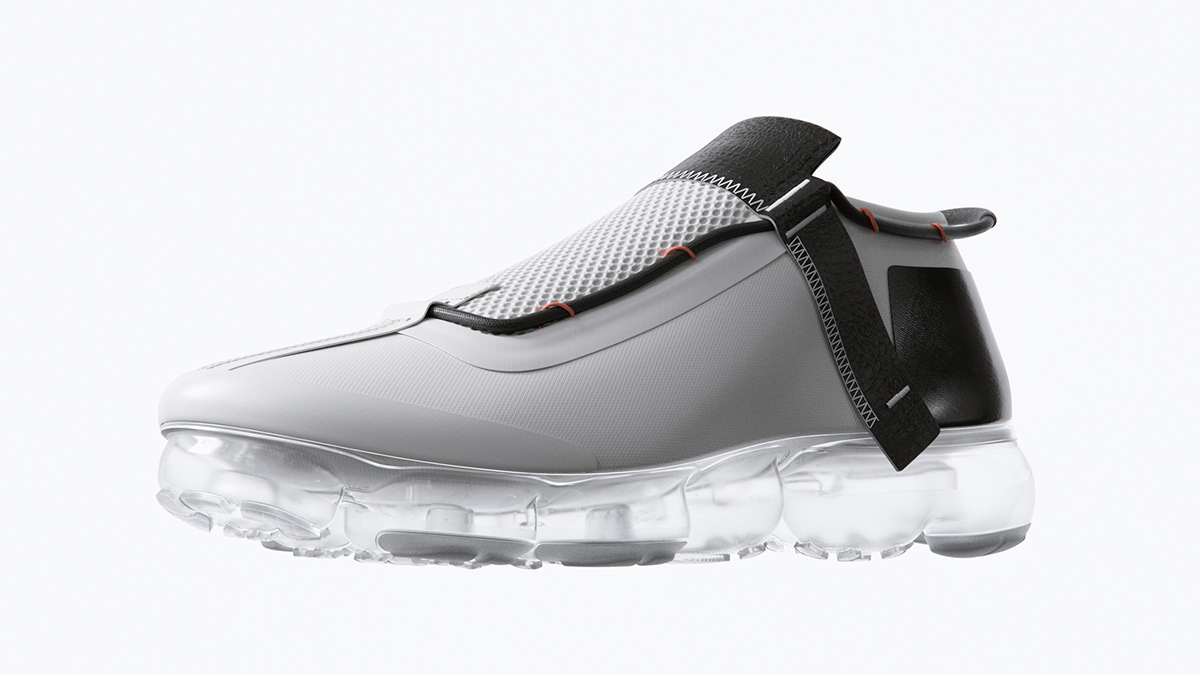 shoe footwear Nike design industrial design  product render rendering 3D sneaker