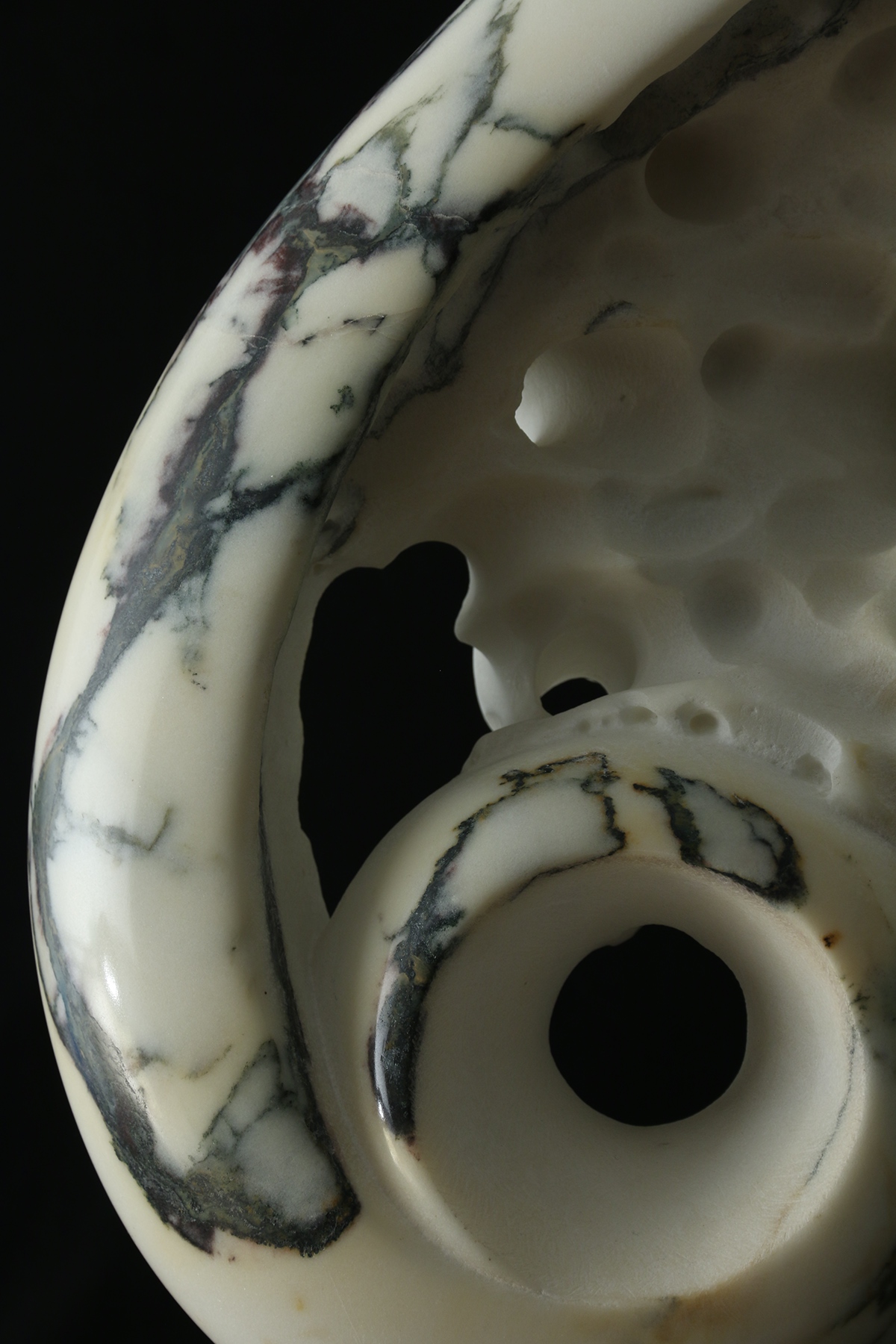 Marble marmo Paonazzo carrara sculpture carving scultura scolpire visione interiore innervision