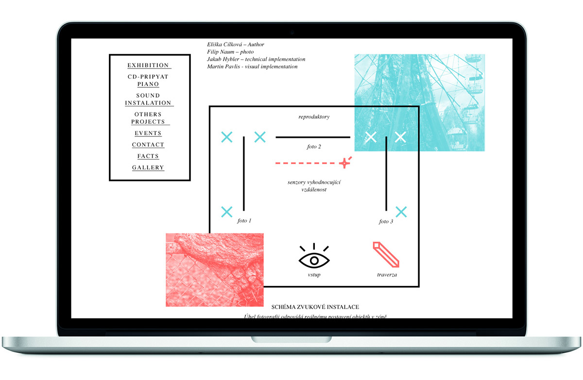 Adobe Portfolio Web chernobyl Webdesign