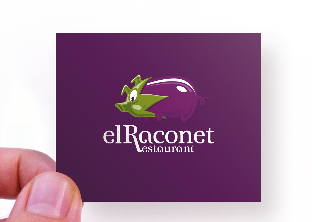 restaurant barcelona pig eggplant vegetable escalivada jamon wine bar eat dinner logo