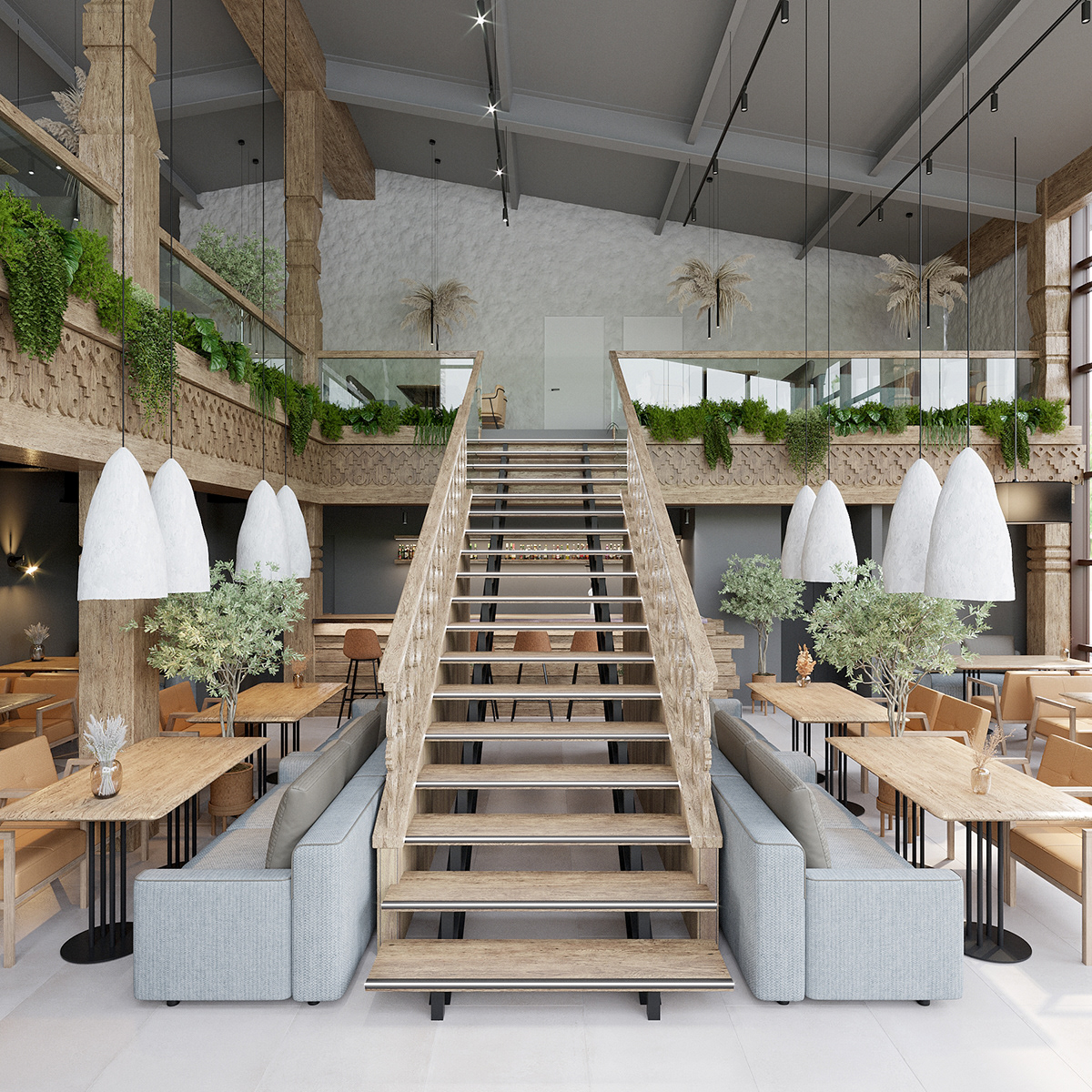 cafe Interior interior design  restaurant visualization дизайн интерьер кафе ресторан