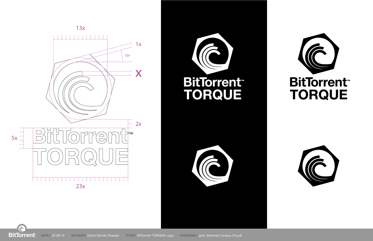 Adobe Portfolio bittorrent brand logo