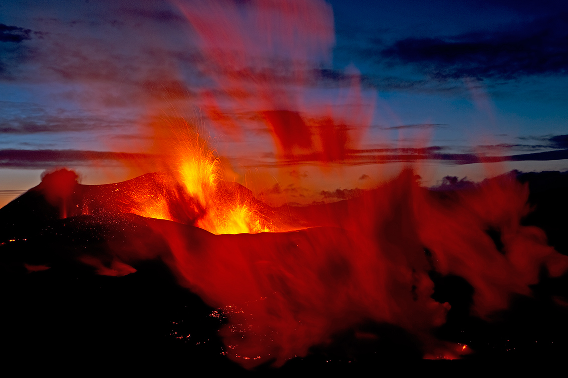 Adobe Portfolio iceland Ejafjöll eruption volcano lava