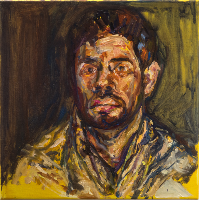 oil canvas proyect art portrait RITRATTI arte selfportrait Emigrant  
