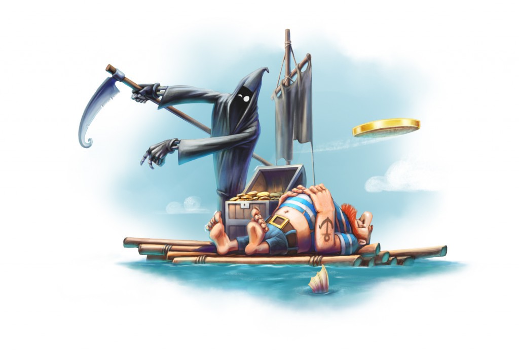 short film comedy  animated film funny humor death pirat Ocean Simpals 3D Graphics