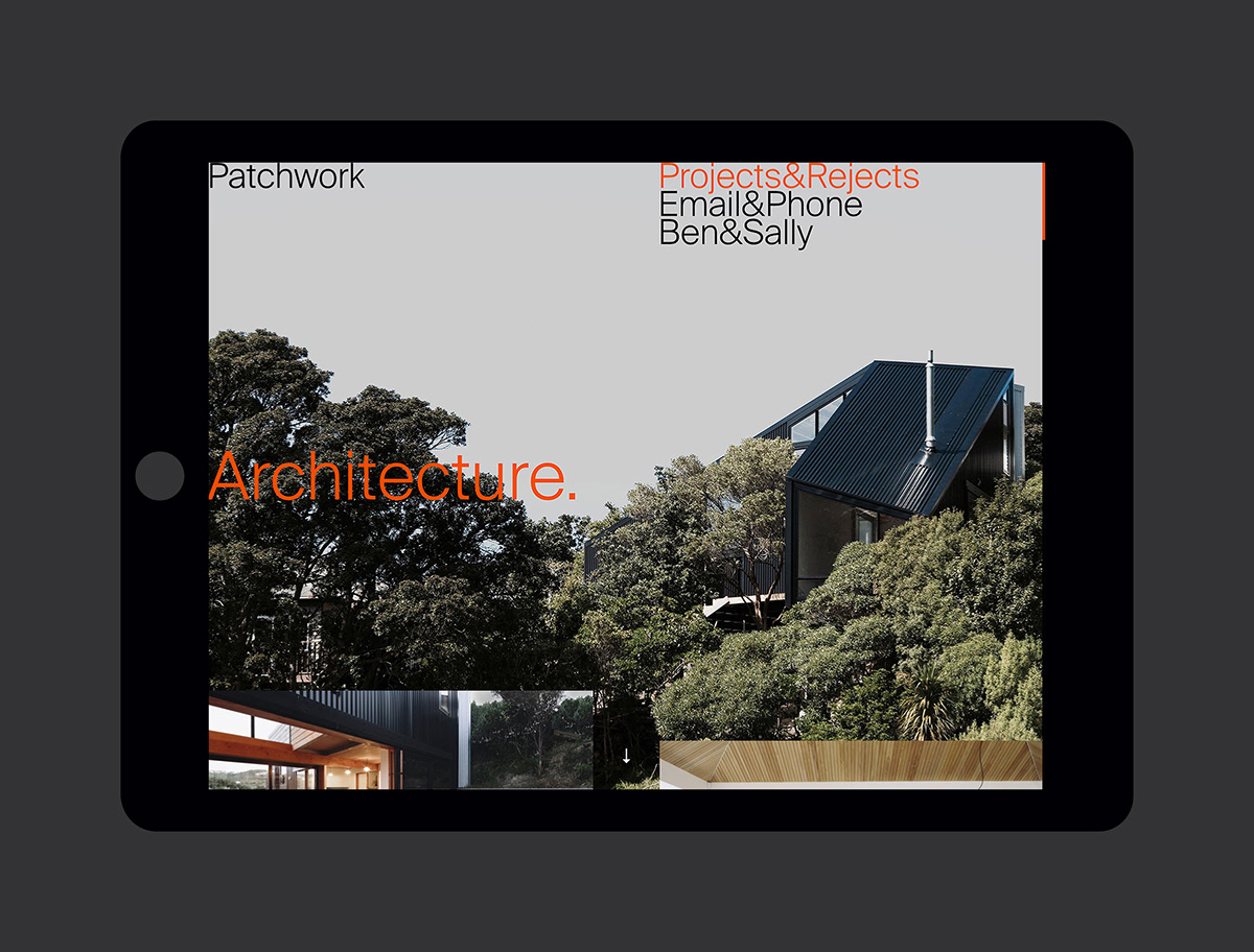architect architects architecture britalism Brutalist Typographiy Website