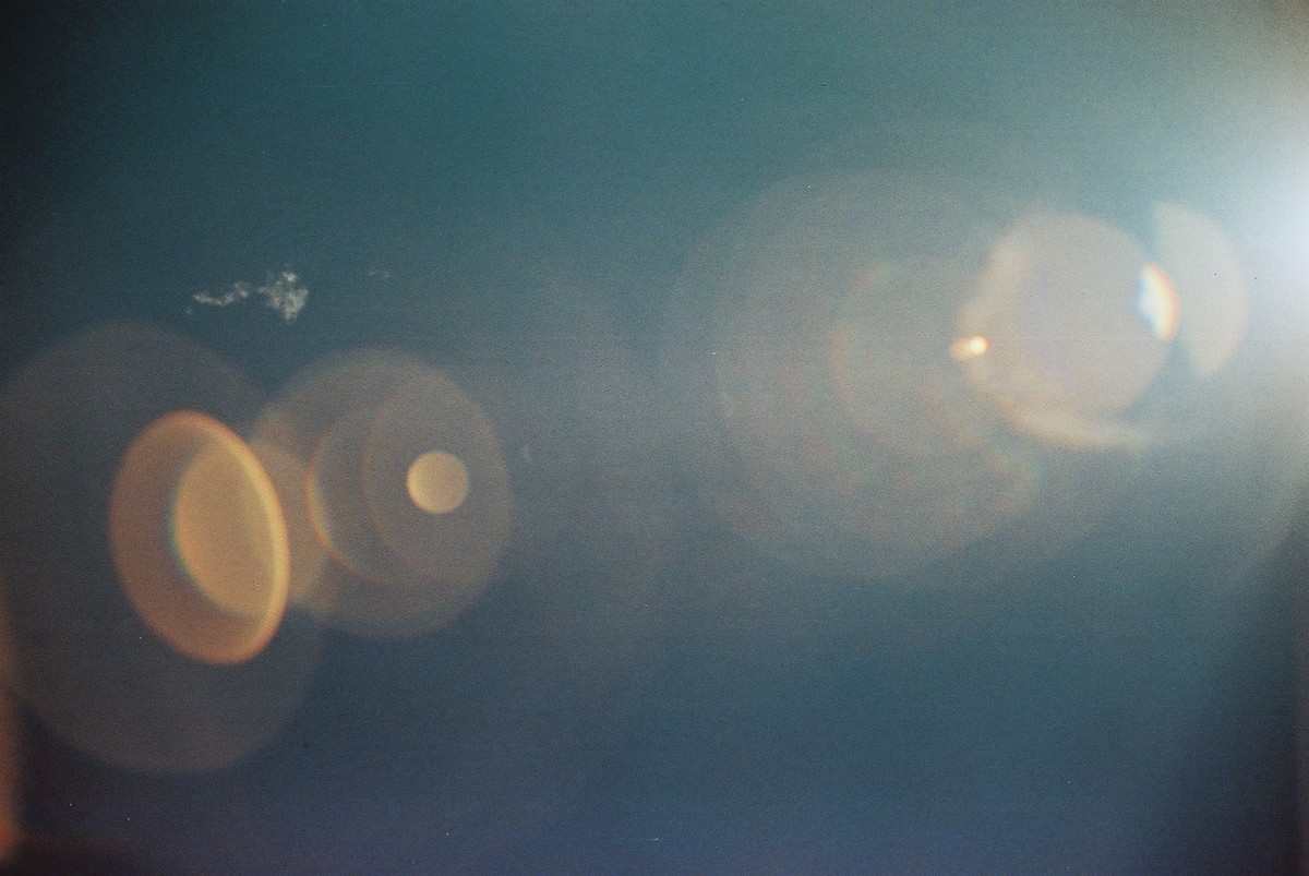 Sun Lense Flare SKY rooftop vintage abstract heat Analogue 35mm