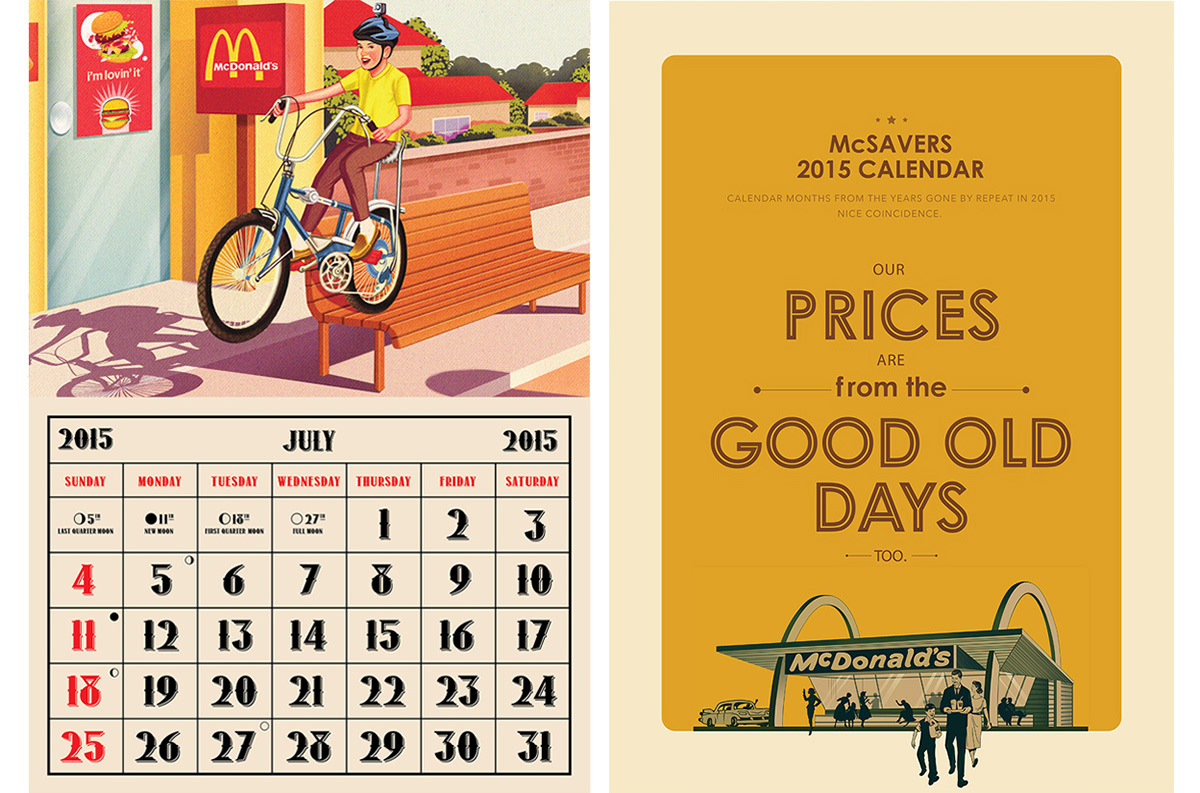 calendar pa1 pavan rajurkar McDonald's calendar 2015 mcdonald's