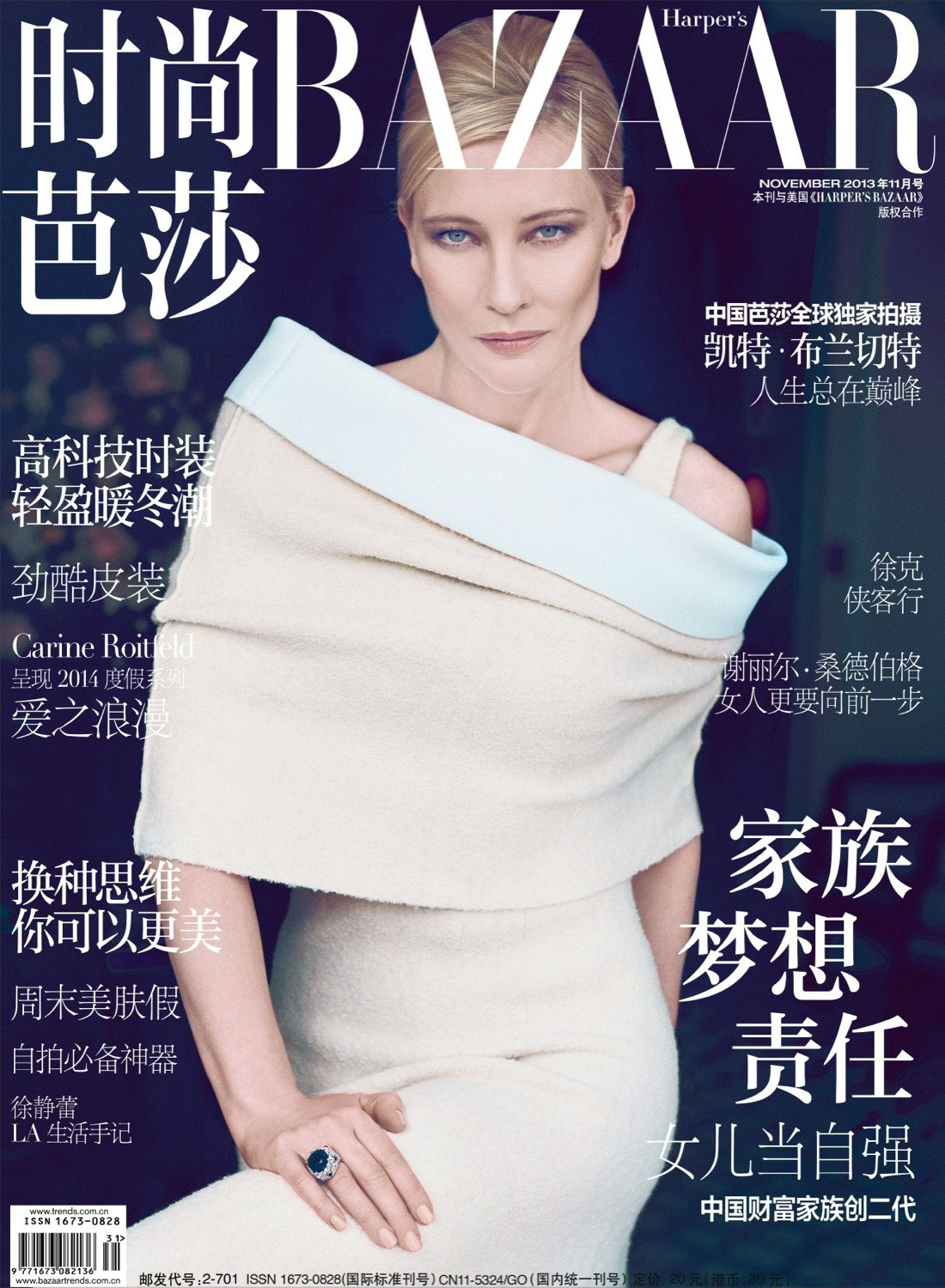 Harpers Bazaar china Cate Blanchett editorial retouching ferhat yurdam