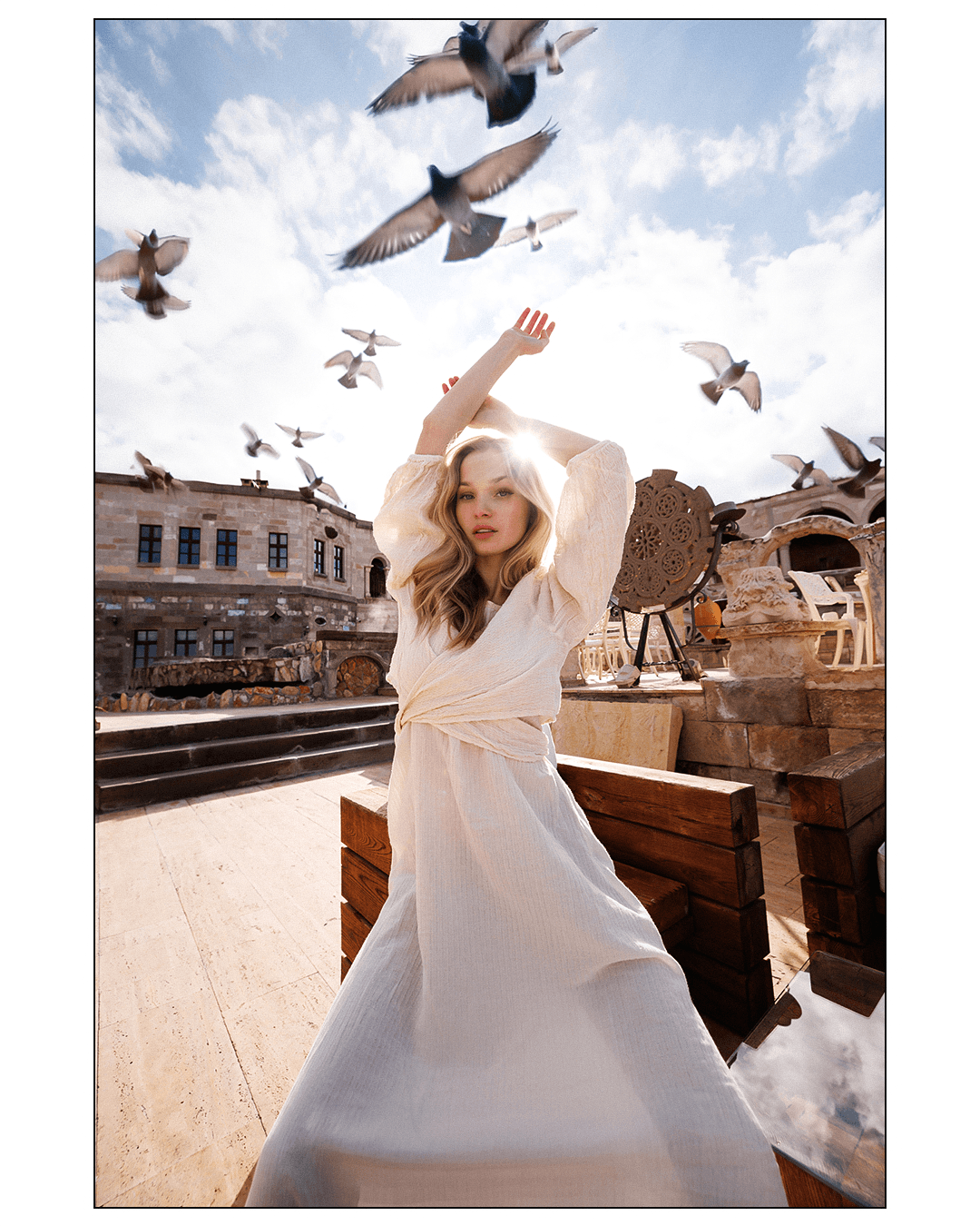 cappadocia hotel pigeons portrait Fashion  Travel