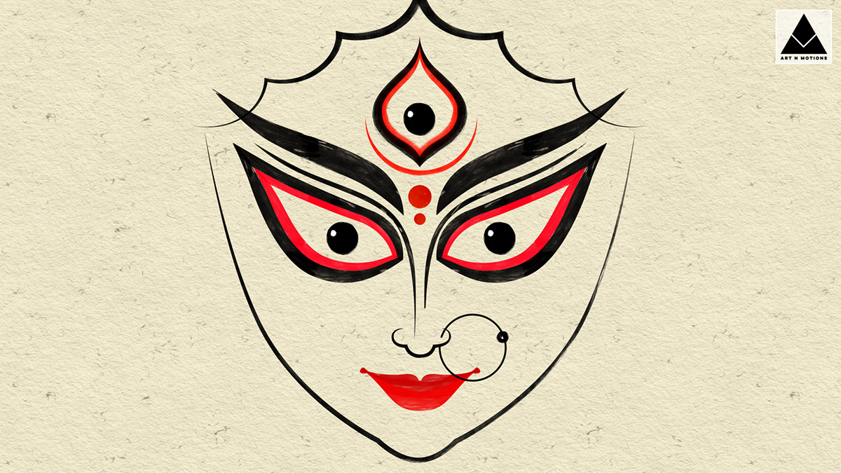 Happy Durga Puja on Behance
