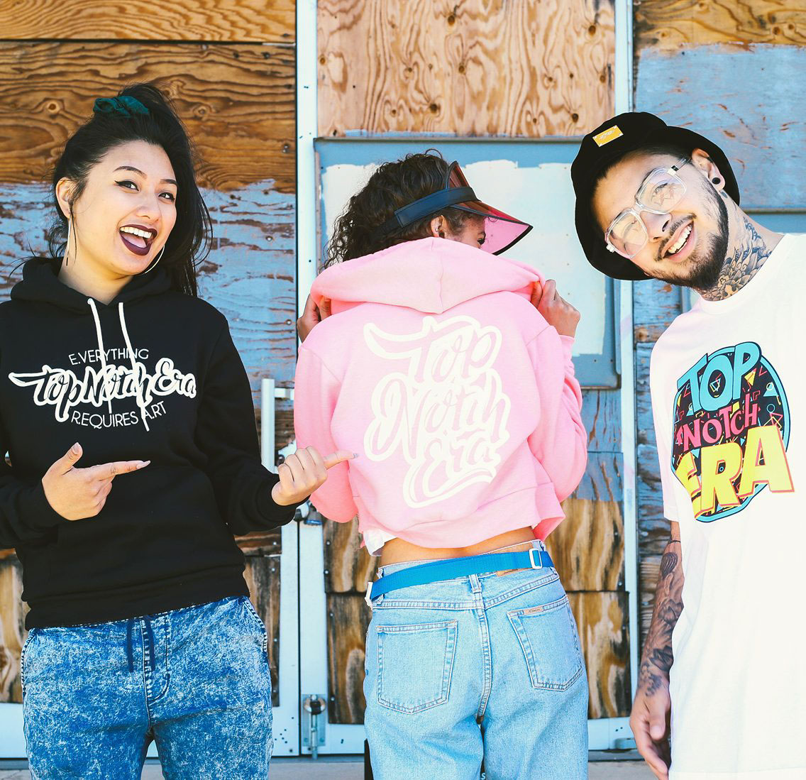 clothes apparel Style lettering top Notch era wear Urban design san francisco California usa vogue hip-hop