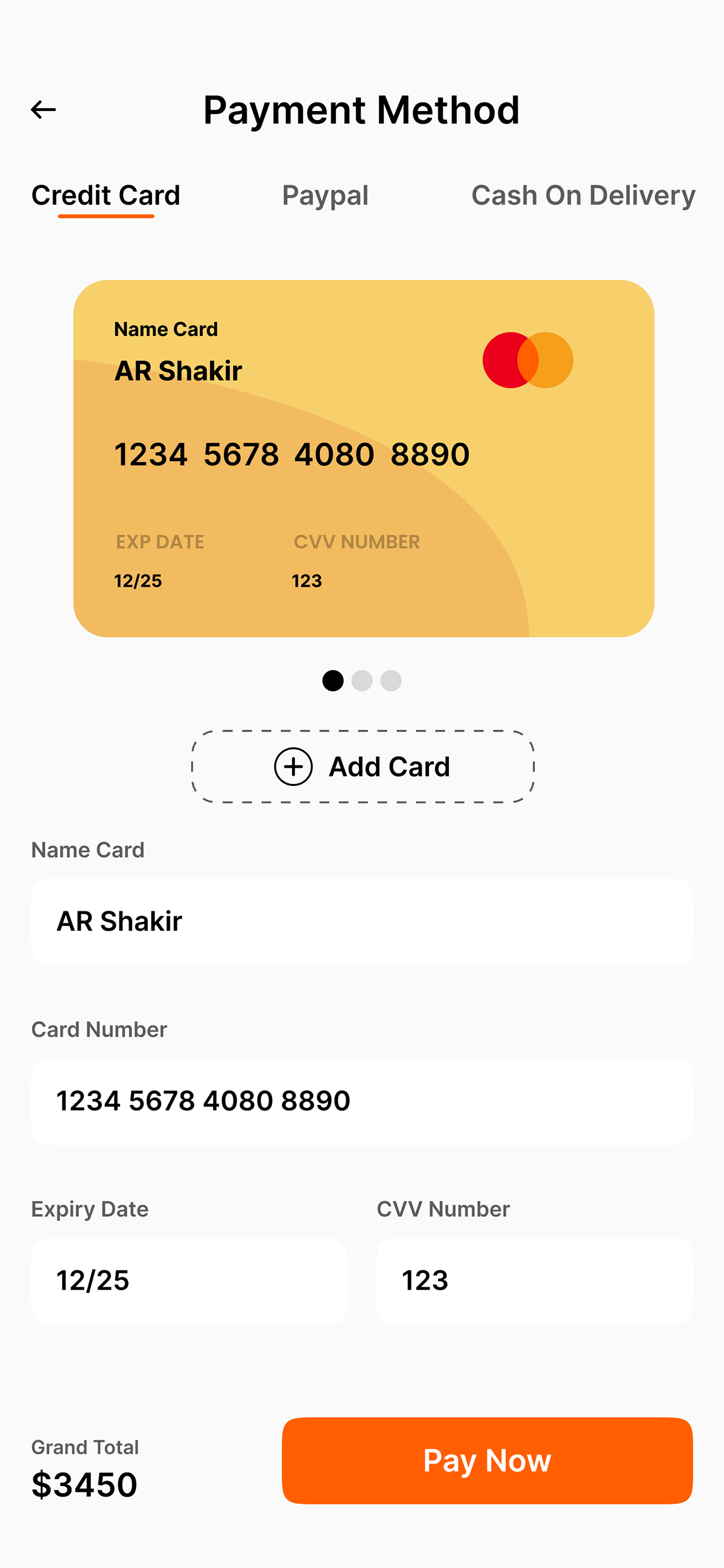 checkout checkout design creadit card landing page mobile app design payment Payment method UI/UX user interface Website Design