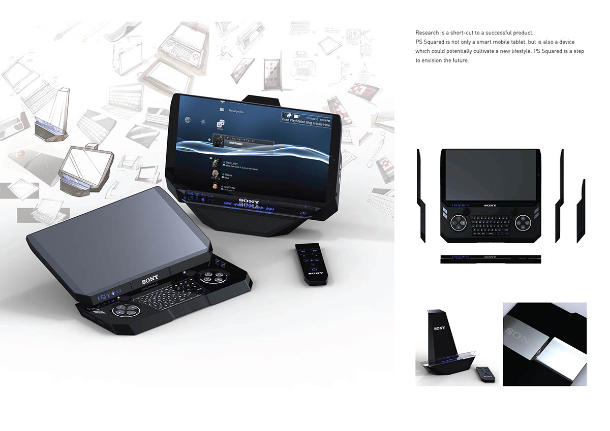 Sony psp PLAY STATION tablet ps square