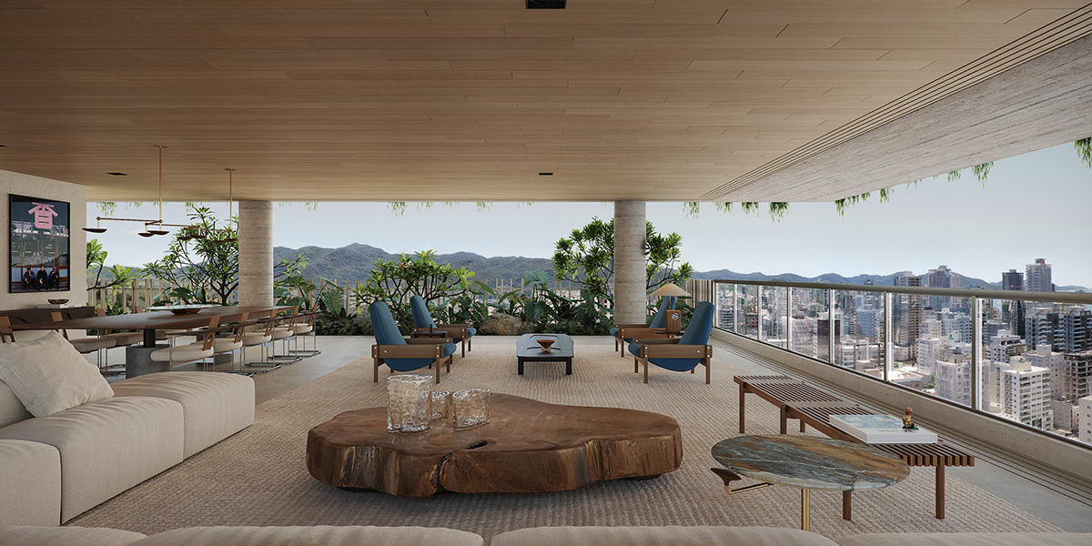 3ds max architecture archviz CGI corona render  Render visualization Arthur Casas interior design 
