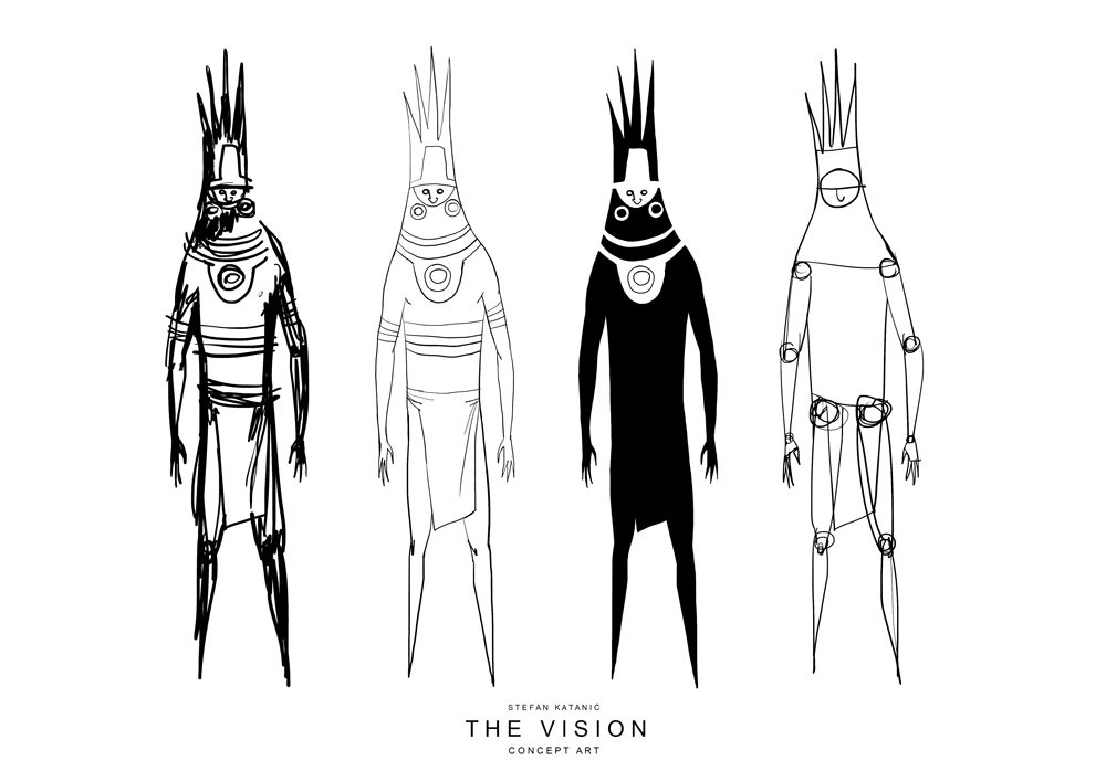 vision chevrolet Maya animation  motion Character design concept art Stefan Katanic